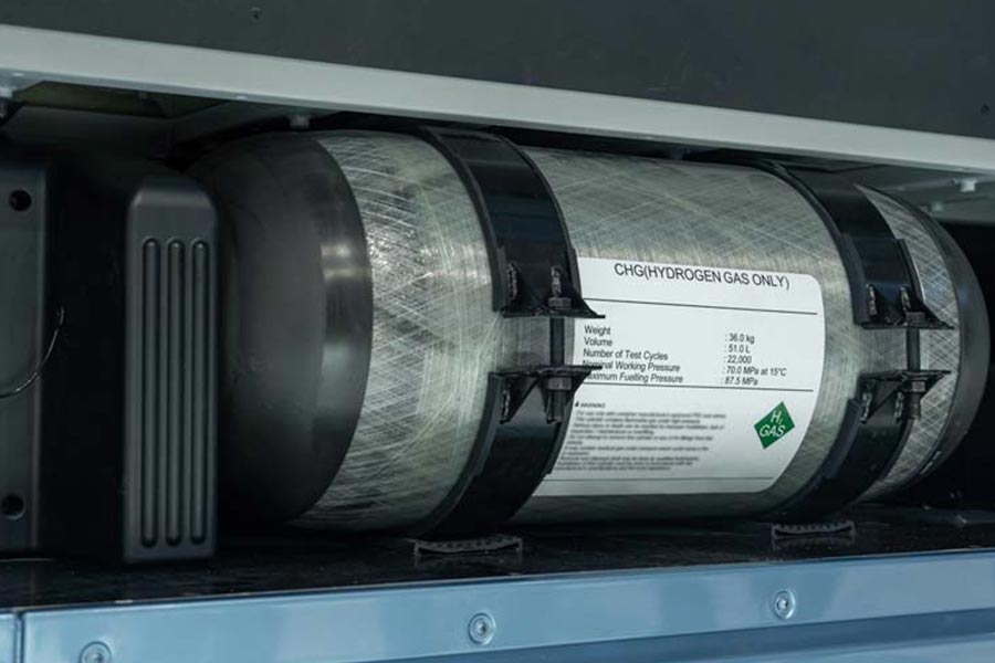 Hydrogen Fuel Tank for Transit Bus