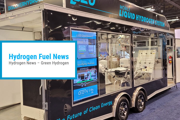 Liquid hydrogen featured by GenH2 at ACT Expo