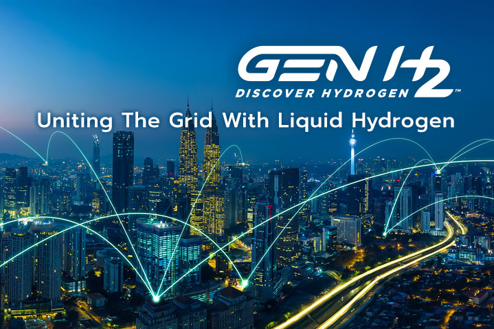 Energy Grid United with Liquid Hydrogen