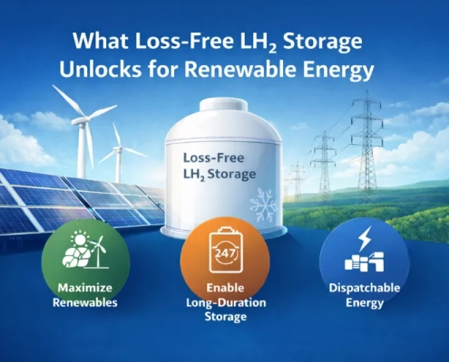 What Loss-Free LH2 Storage Unlocks