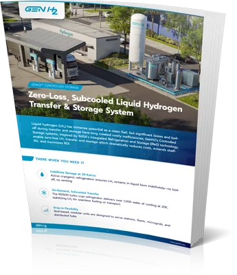 GenH2 Controlled Liquid Hydrogen Storage System