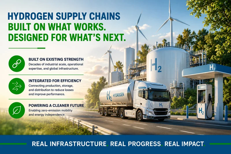 Myth: Hydrogen supply chains add unnecessary complexity
