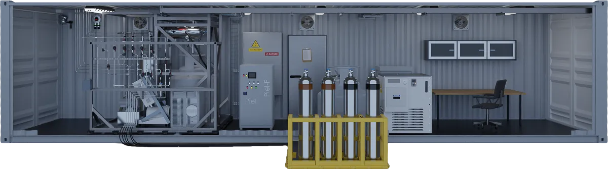Liquefaction Conex box
